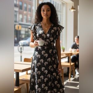 1.STATE Maxi Floral Dress. Size S.